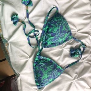 Lilly Pulitzer Triangle Bikini top